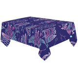 Cute owls pattern boho style ornament Tablecloth