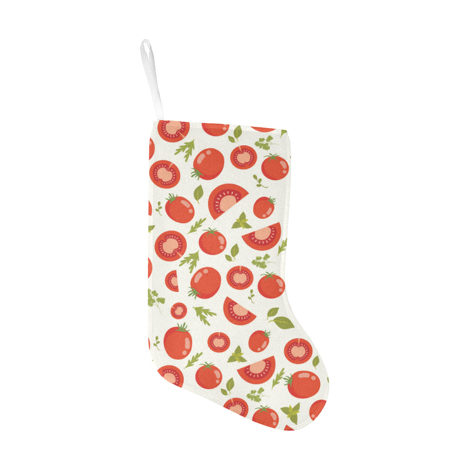 Tomato pattern Christmas Stocking
