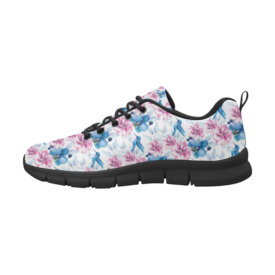 Hummingbird Pattern Print Design 02 Women's Sneaker Shoes