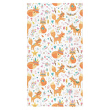 cute tribal fox pattern Bath Towel