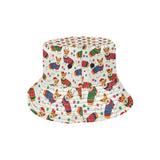 Corgi Christmas Pattern Unisex Bucket Hat
