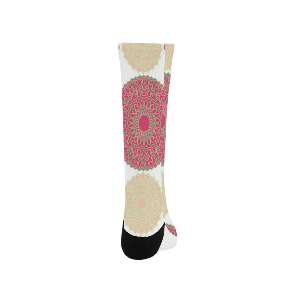 Circle indian pattern Crew Socks