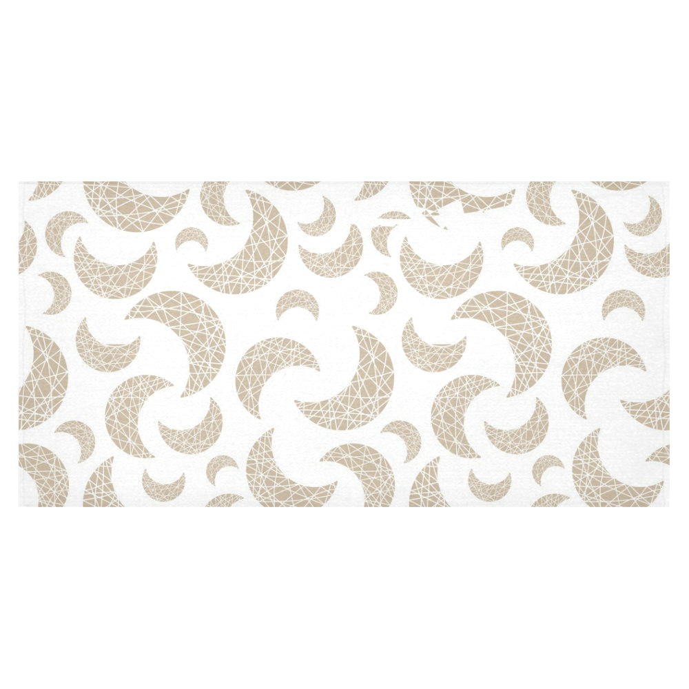 Cool gold moon abstract pattern Tablecloth