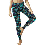 Dragon sea wave pattern Women's Legging Fulfilled In US