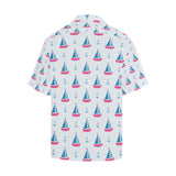 Sailboat anchor pattern Men's All Over Print Hawaiian Shirt