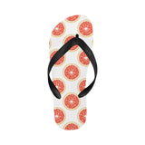 Grapefruit pattern Unisex Flip Flops