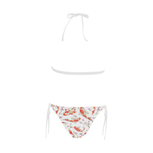 Watercolor fancy carp pattern Sexy Bikinis Two-Piece Swimsuits