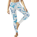 Watercolor dolphin pattern Women's Legging Fulfilled In US