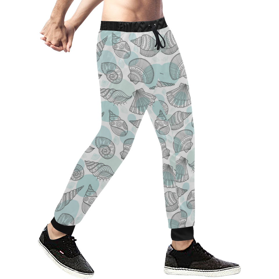 Shell polynesian tribal Unisex Casual Sweatpants
