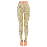hand drawn peanuts pattern Women's Legging Fulfilled In US