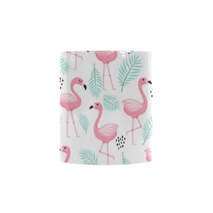 Cute flamingo pattern Morphing Mug Heat Changing Mug