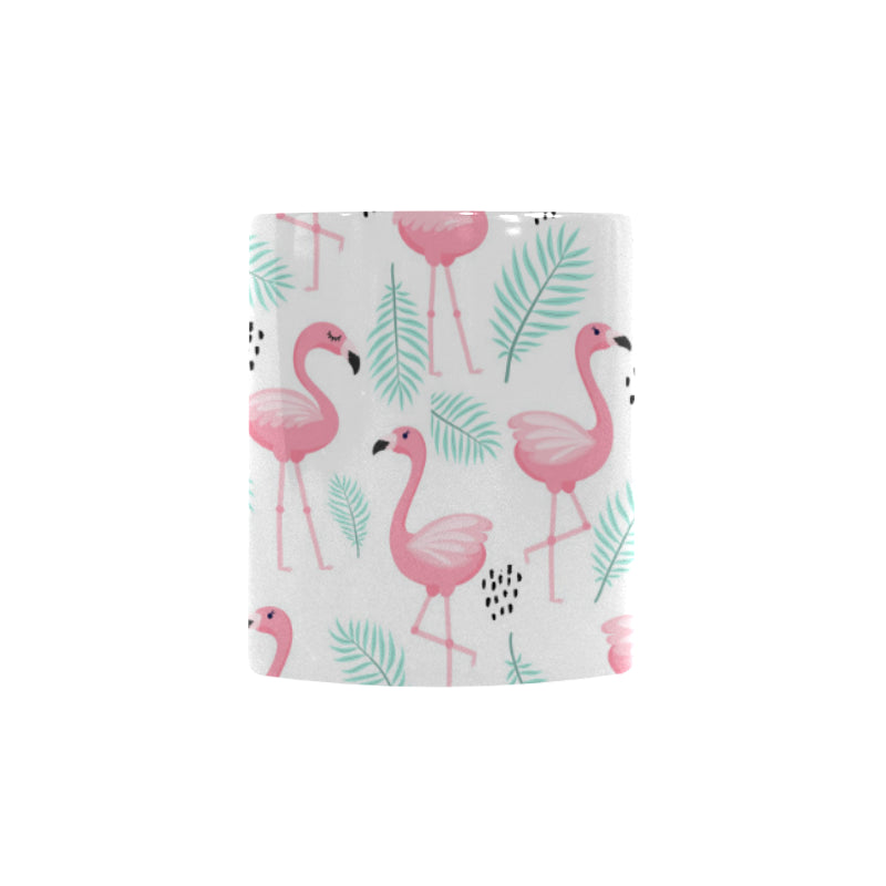 Cute flamingo pattern Morphing Mug Heat Changing Mug