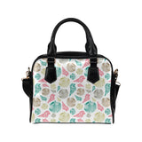Colorful shell pattern Shoulder Handbag