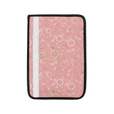 Bicycle Pattern Print Design 02 Car Seat Belt Cover