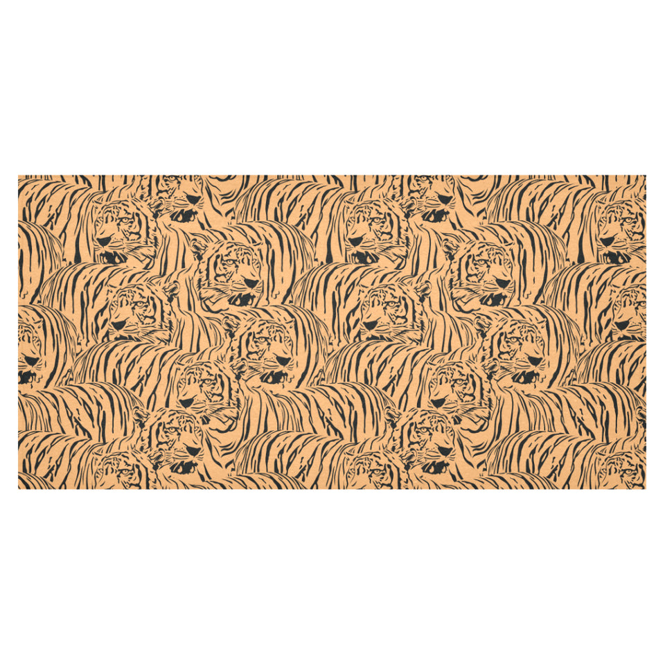 Bengal tigers pattern Tablecloth