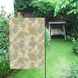 Ginkgo leaves design pattern House Flag Garden Flag