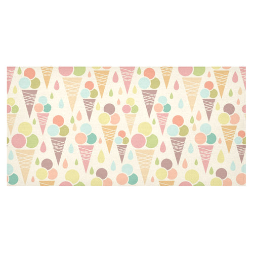 Ice cream cone pattern Tablecloth