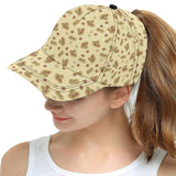 peanuts design pattern All Over Print Snapback Cap