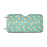 Sandwich Pattern Print Design 03 Car Sun Shade