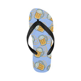 Beer pattern Unisex Flip Flops