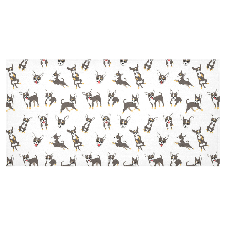 Chihuahua dog pattern Tablecloth