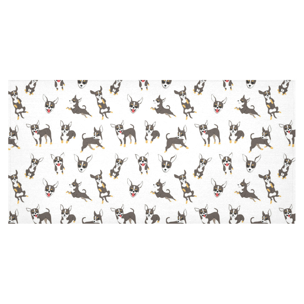 Chihuahua dog pattern Tablecloth