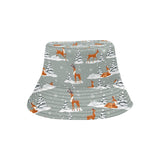 Beautiful deers Winter Christmas Unisex Bucket Hat