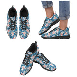 Hibiscus Pattern Print Design 02 Women's Sneaker Shoes