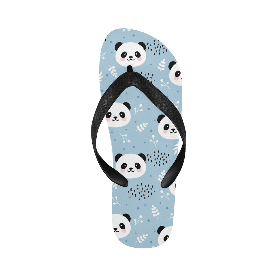Cute panda pattern Unisex Flip Flops