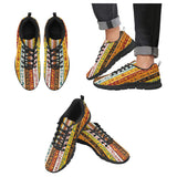 Egypt Hieroglyphics Pattern Print Design 01 Men's Breathable Sneakers ( Model 055)