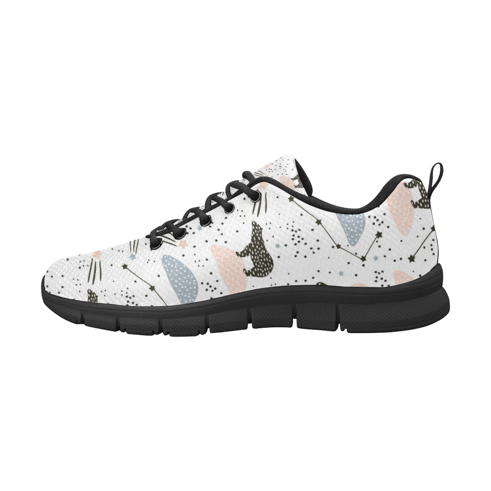 Polar bears star poka dot pattern Men's Sneaker Shoes
