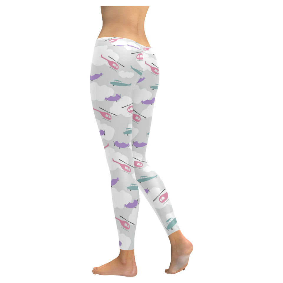 Helicopter plane pattern Women's Legging Fulfilled In US