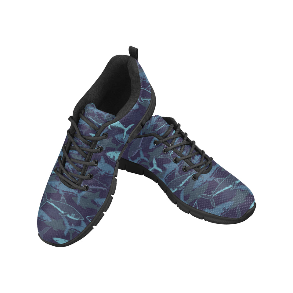 Shark pattern Men's Sneaker Shoes