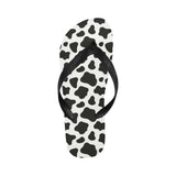 Cow skin pattern Unisex Flip Flops