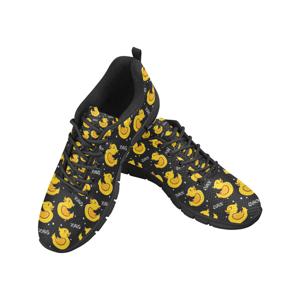 Duck Toy Pattern Print Design 05 Men's Breathable Sneakers ( Model 055)