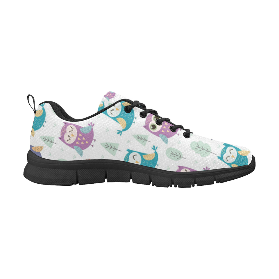 Cute owl pattern Women's Sneaker Shoes