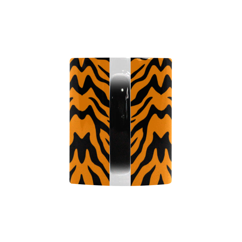 Bengal tigers skin print pattern Morphing Mug Heat Changing Mug