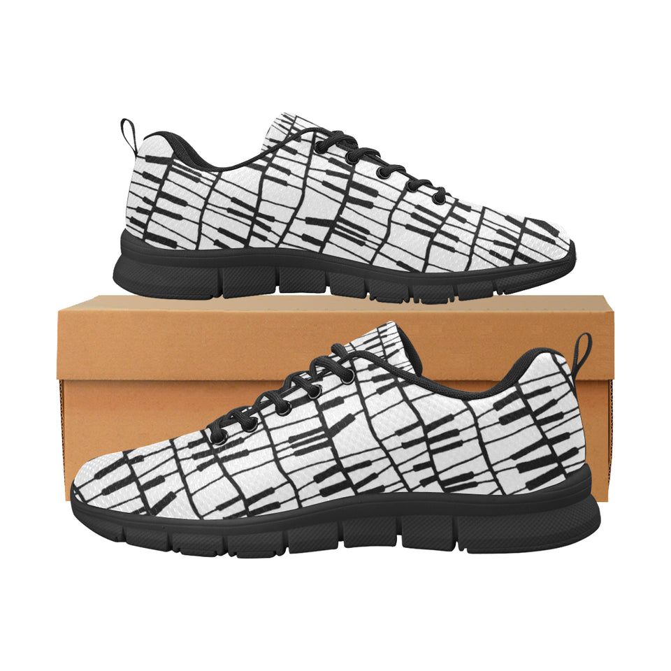 Piano Pattern Print Design 03 Women's Sneaker Shoes