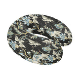 Japanese crane ornament elements U-Shaped Travel Neck Pillow