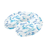 Watercolor dolphin pattern U-Shaped Travel Neck Pillow