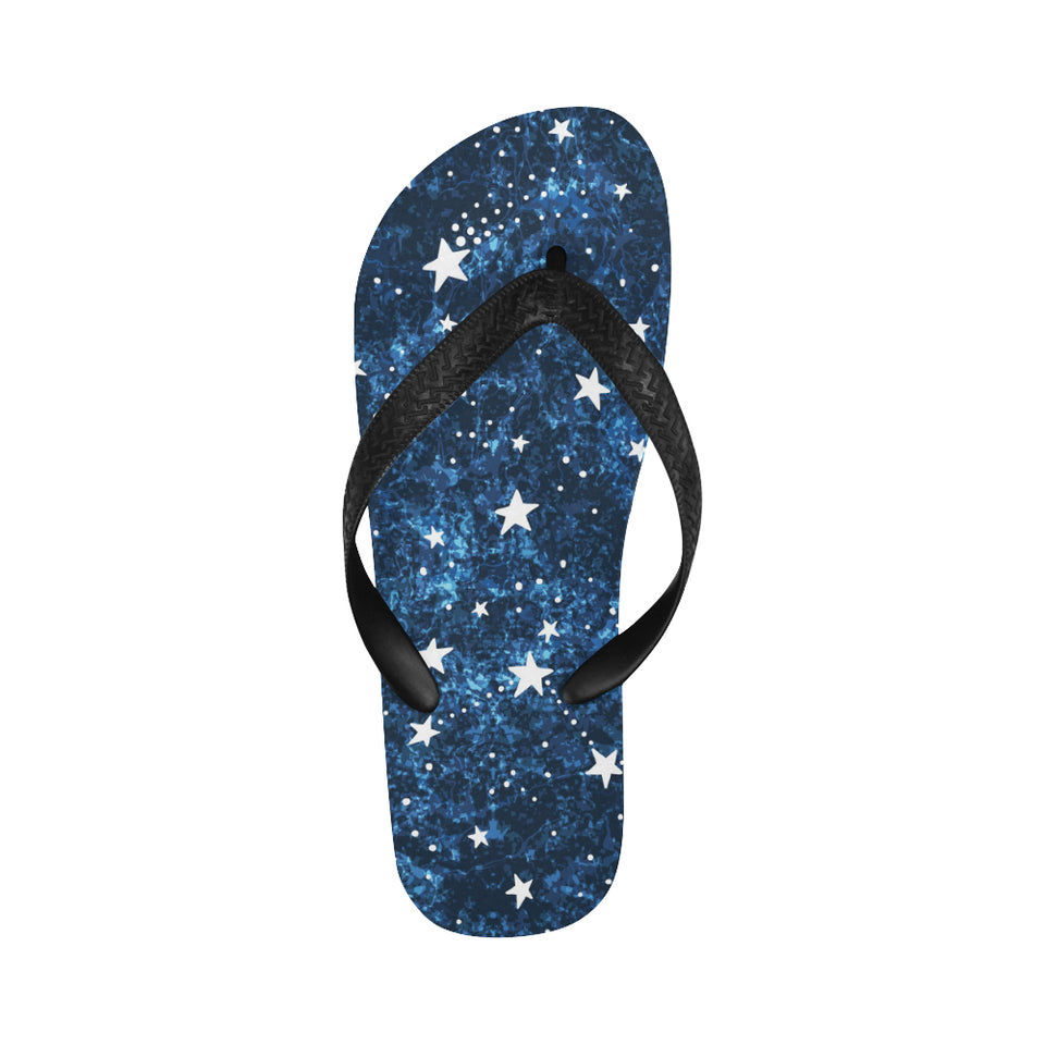 Night sky star pattern Unisex Flip Flops