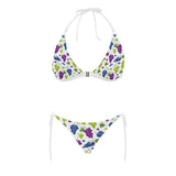 Grape pattern Sexy Bikinis Two-Piece Swimsuits