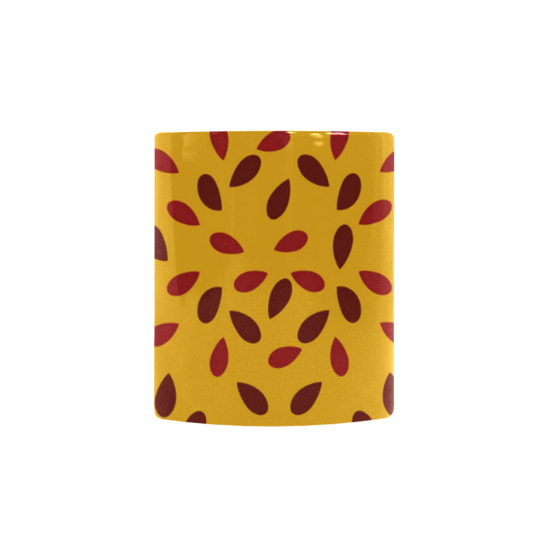 Passion fruit texture Morphing Mug Heat Changing Mug