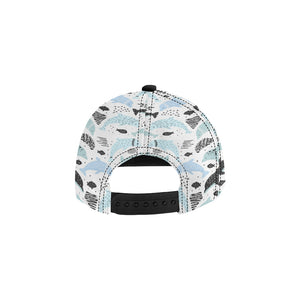 Cute dolphins Childish Style pattern All Over Print Snapback Cap