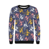 Koi Fish Carp Fish pattern Women's Crew Neck Sweatshirt