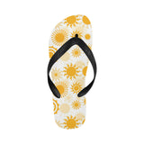 Sun design pattern Unisex Flip Flops