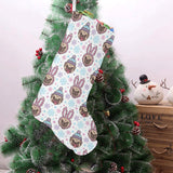 Cute pug hat rabbit costume pattern Christmas Stocking