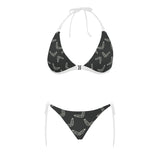 Hand drawn boomerang Australian aboriginal ornamen Sexy Bikinis Two-Piece Swimsuits