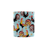 Rooster chicken cock snowfalke Morphing Mug Heat Changing Mug