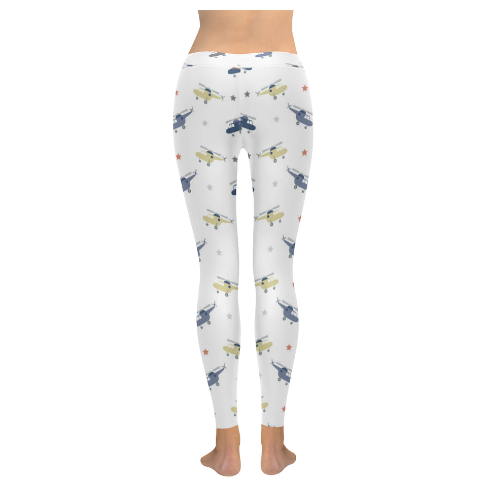 Cute helicopter star pattern Women's Legging Fulfilled In US